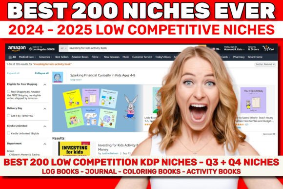 200 KDP Niches Low Competitive Keywords