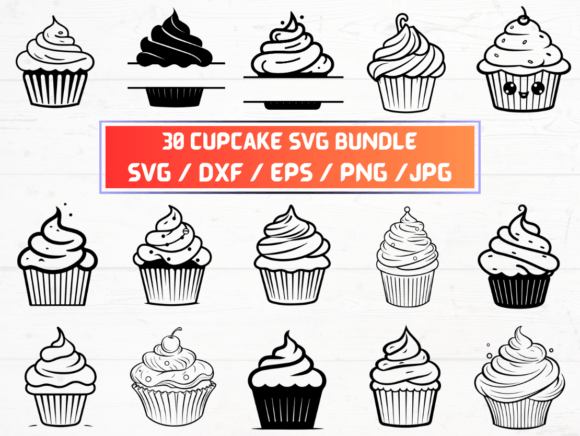 30 Cupcake SVG Files: A Strategic Design Asset for Purpose-Driven Creators