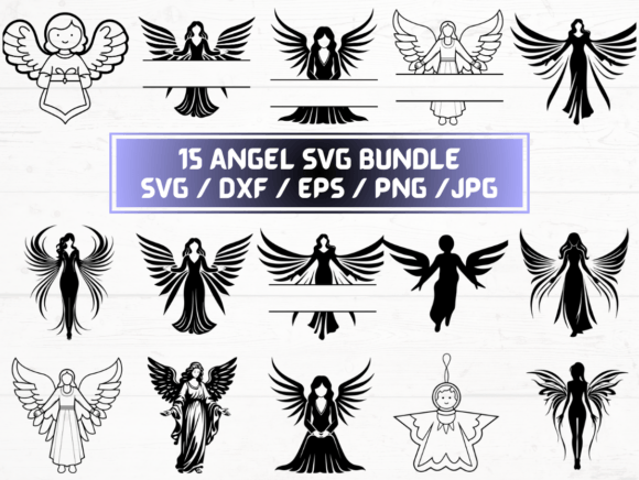 Angel SVG Files for Real Projects—Not Just Pretty Pictures