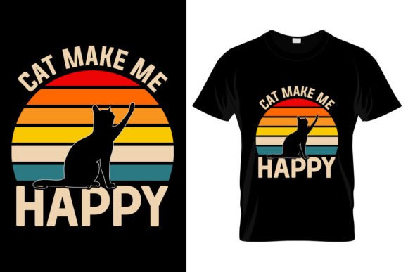 Cat Make Me Me Happy: A Practical, Print-Ready Design Asset for Creators and Sellers